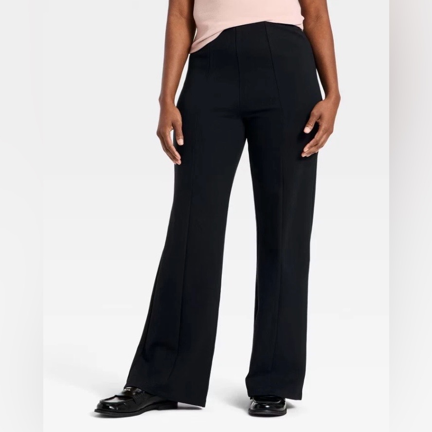 A New Day 2 Pair Black And Blue Trouser Pants Nwt